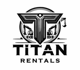 T TITAN RENTALS logo