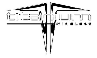 T TITANIUM WIRELESS logo