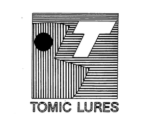 T TOMIC LURES logo