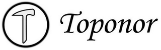 T TOPONOR logo