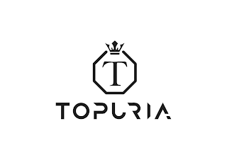 T TOPURIA logo