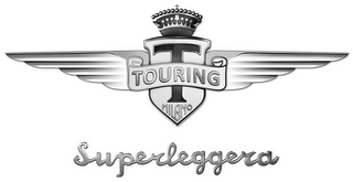 T TOURING MILANO SUPERLEGGERA logo