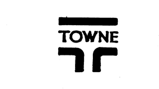 T TOWNE logo