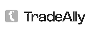 T TRADEALLY logo