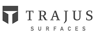 T TRAJUS SURFACES logo