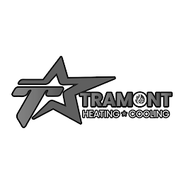 T TRAMONT HEATING COOLING logo