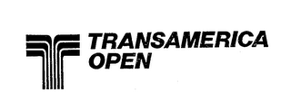 T TRANSAMERICA OPEN logo