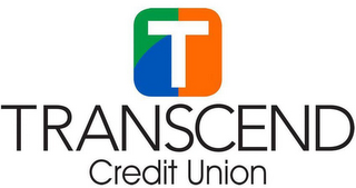 T TRANSCEND CREDIT UNION logo