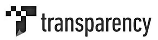T TRANSPARENCY logo