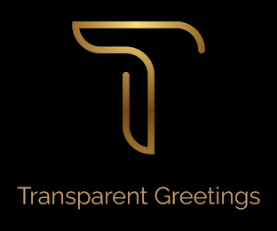 T TRANSPARENT GREETINGS logo