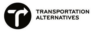 T TRANSPORTATION ALTERNATIVES logo