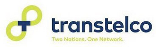 T TRANSTELCO TWO NATIONS. ONE NETWORK. logo