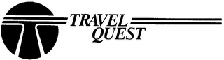 T TRAVEL QUEST logo