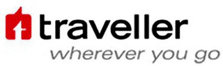 T TRAVELLER WHEREVER YOU GO logo