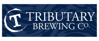 T TRIBUTARY BREWING CO. logo