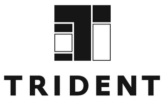 T TRIDENT logo