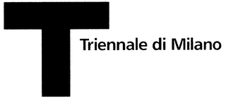 T TRIENNALE DI MILANO logo