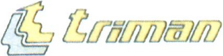 T TRIMAN logo