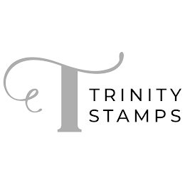 T TRINITY STAMPS logo