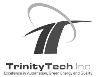 T TRINITY TECH INC EXCELLENCE IN AUTOMATION, GREEN ENERGY AND QUALITY logo