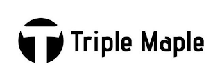T TRIPLE MAPLE logo