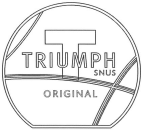 T TRIUMPH SNUS ORIGINAL logo