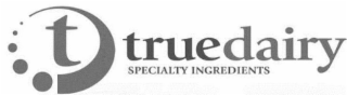 T TRUE DAIRY SPECIALTY INGREDIENTS logo