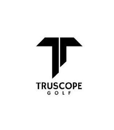 T TRUSCOPE GOLF logo