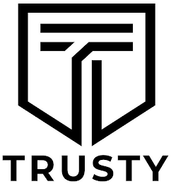 T TRUSTY logo