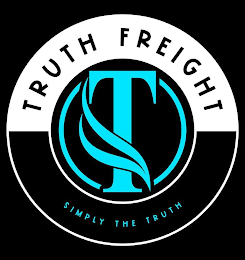 T TRUTH FREIGHT SIMPLY THE TRUTH logo
