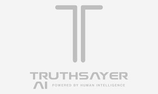 T TRUTHSAYER AI POWERED BY HUMAN INTELLIGENCE logo