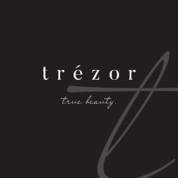 T TRÉZOR TRUE BEAUTY. logo