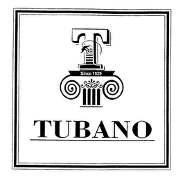 T TUBANO SINCE 1929 logo