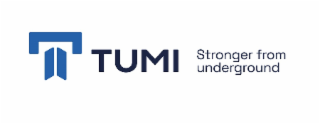 T TUMI STRONGER FROM UNDERGROUND logo
