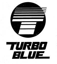 T TURBO BLUE logo