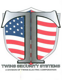 T TWINS SECURITY SYSTEMS A DIVISION OF TWINS ELECTRIC CORPORATION logo