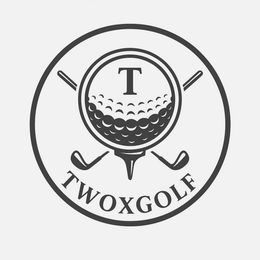 T TWOXGOLF logo