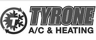 T TYRONE A/C & HEATING logo