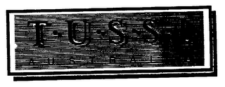 T-U-S-S-I AUSTRALIA logo