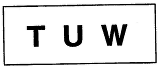 T U W logo