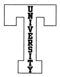 T UNIVERSITY logo