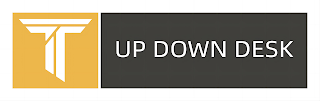 T UP DOWN DESK logo