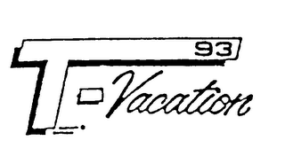 T-VACATION 93 logo
