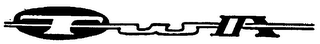 T W A logo