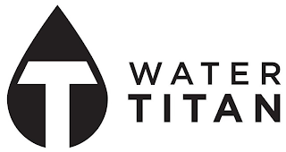 T WATER TITAN logo