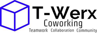 T-WERX COWORKING TEAMWORK COLLABORATION COMMUNITY logo