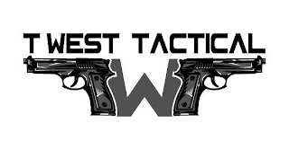 T WEST TACTICAL W logo