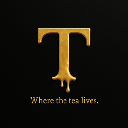 T WHERE THE TEA LIVES. logo