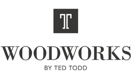 T WOODWORKS BY TED TODD logo