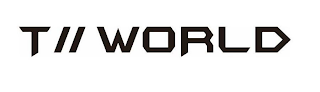 T WORLD logo